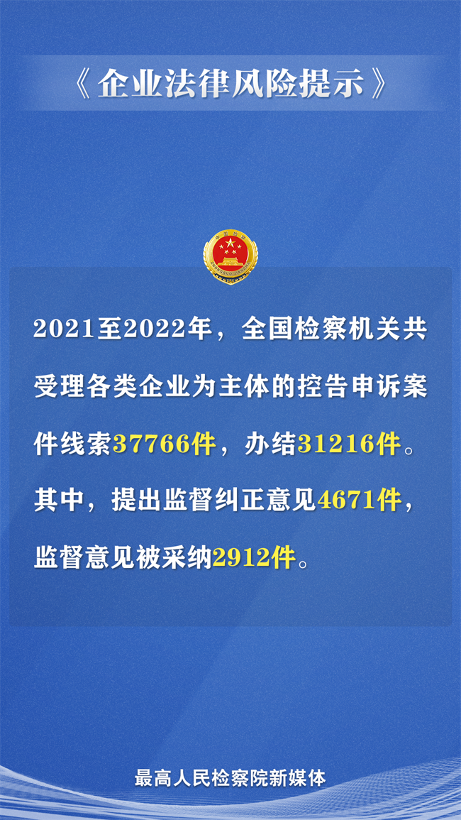 企业生产经营中高发的法律风险有哪些？一组海报速览